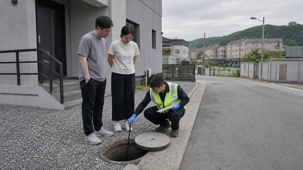 평택 미군기지 인근 임대 주택 정화조 점검 후기형 기록