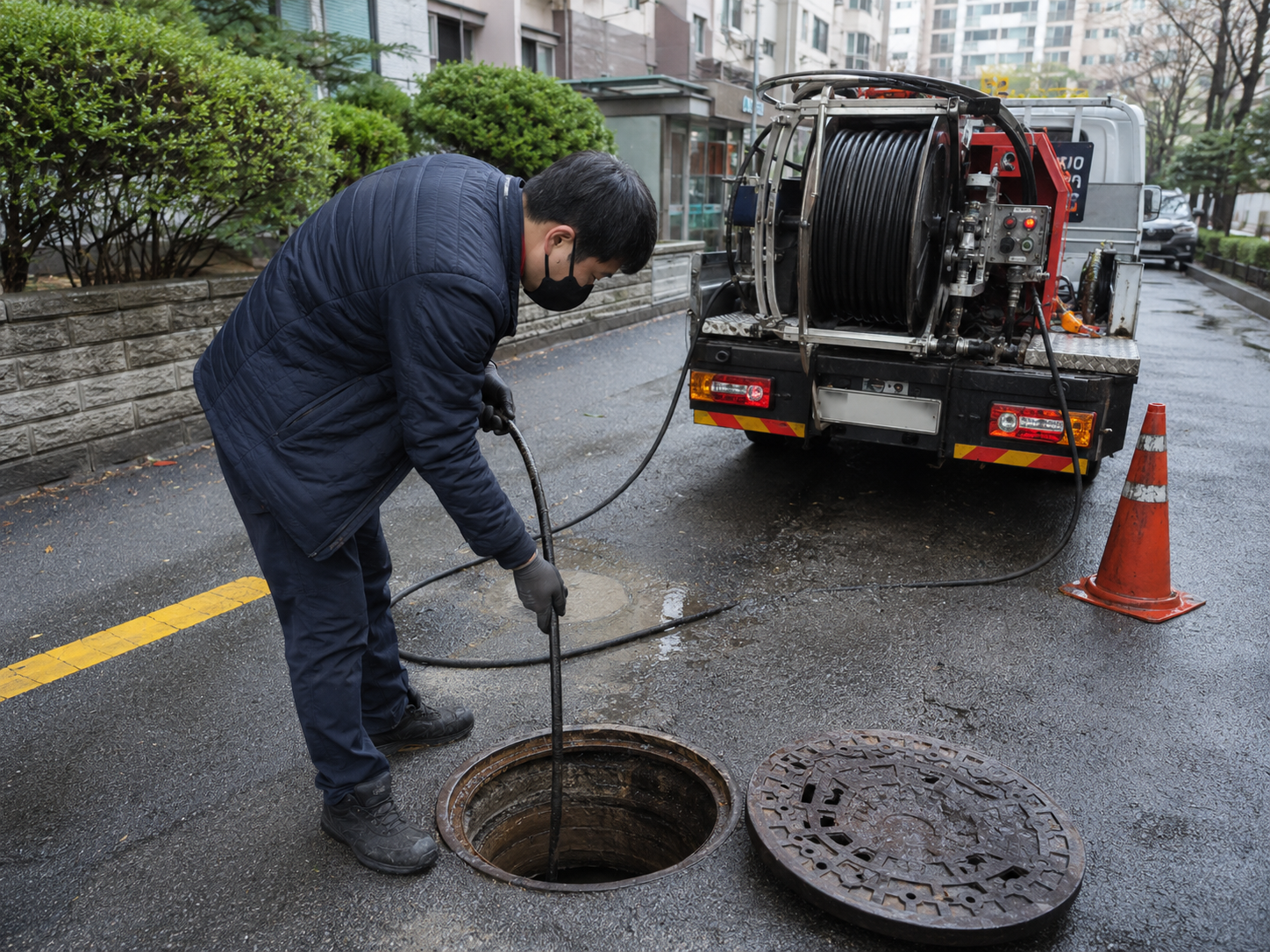 평택 글로벌 배관 작업